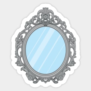 Baroque Mirror Sticker